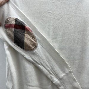 Burberry Long Sleeve Off-White Cotton Shirt size Small